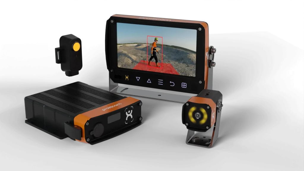 Kit completo del sistema anticolisión Proxicam con IA